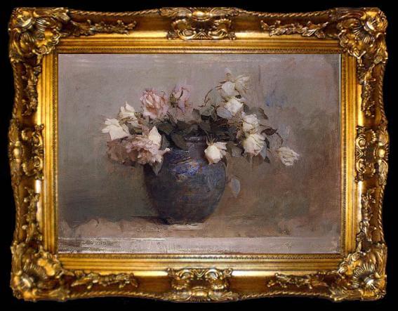 framed  Abbott Handerson Thayer Roses, ta009-2